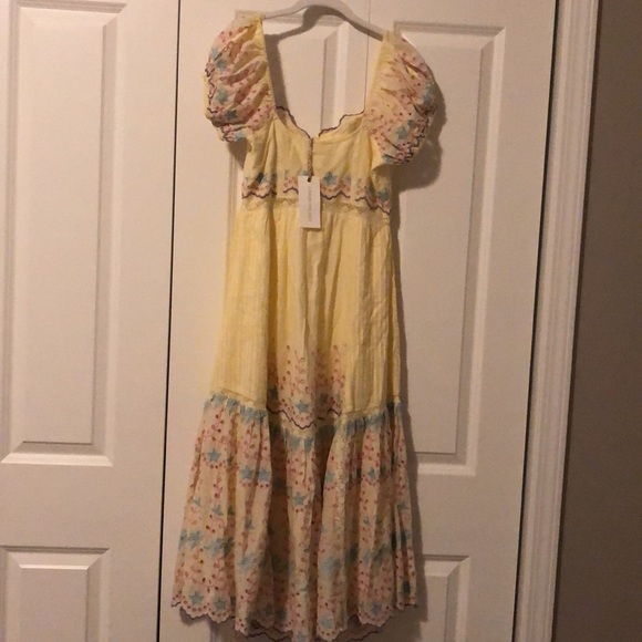 NWT Loveshackfancy Magena dress size 4 - Picture 6 of 7